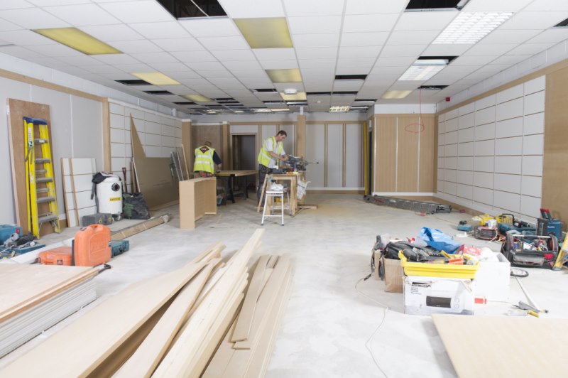 Retail fit-out time lapse example
